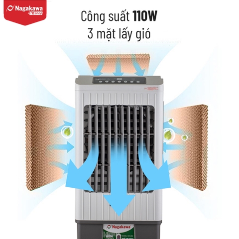 Đánh giá chi tiết quạt điều hòa Nagakawa NFC452