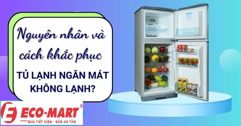 Nguyên nhân khiến tủ lạnh không lạnh và cách khắc phục ngay tại nhà