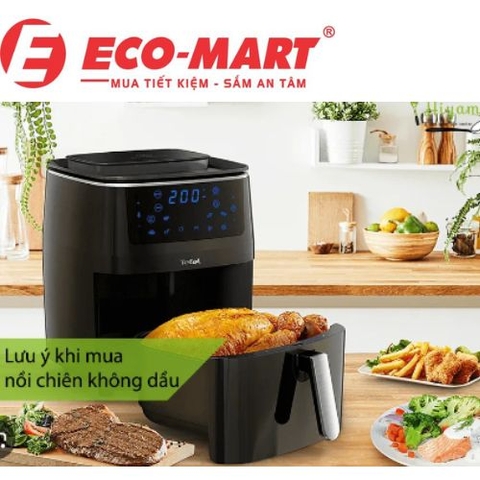 Những lưu ý khi mua và sử dụng nồi chiên không dầu