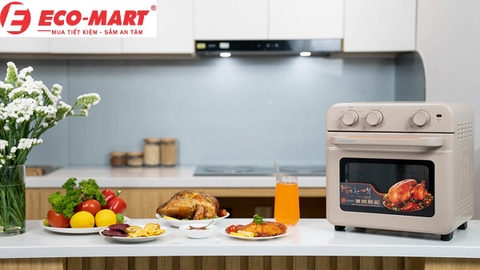 Cách sử dụng chức năng nướng than trong lò chiên không dầu Hawonkoo