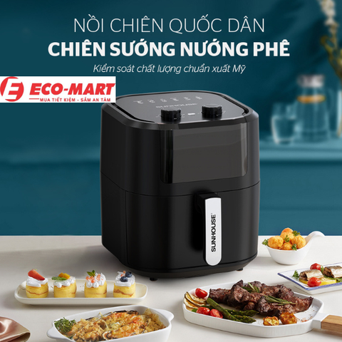 Nồi chiên không dầu Sunhouse SHD4036 mới ra 2023 có tốt không?