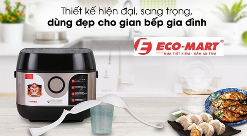 Giải pháp cho nấu ăn hàng ngày với nồi cơm điện cao tần Toshiba RC-10IX1PV