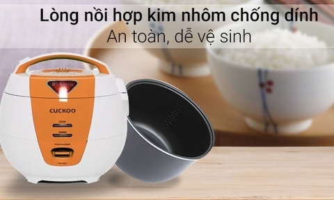 Đánh giá chi tiết nồi cơm điện Cuckoo CR-0661/ORVNCV dung tích 1 lít nhập khẩu Hàn Quốc