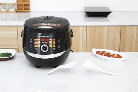 Đánh giá chi tiết nồi cơm điện tử Sunhouse SHD8911 dung tích 1,8 lít