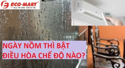 Mùa nồm, Nên bật điều hòa ở chế độ nào tốt nhất ?