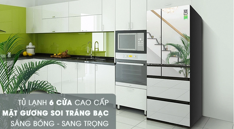 Top 2 mẫu tủ 6 cánh đáng mua nhất của Panasonic