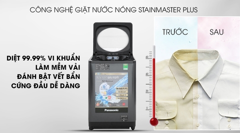 Máy giặt Panasonic NA-FD10VR1BV cửa trên 10.5kg có công nghệ gì?