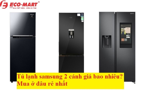 Tủ lạnh samsung 2 cánh giá bao nhiêu? Mua ở đâu rẻ nhất