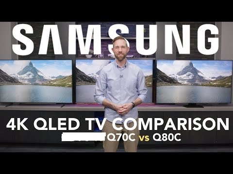 So sánh các mẫu Q70C với Q80C của tivi Qled Samsung 2023