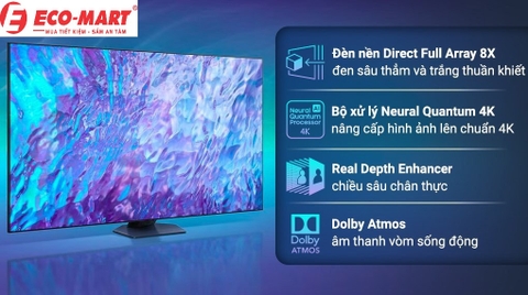 Tivi Samsung Qled 2023 75Q80C và những điều cần biết?