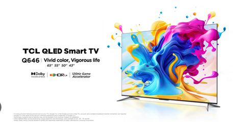 Những đặc điểm nổi bật trên mẫu tivi Qled Q646 của TCL 2023