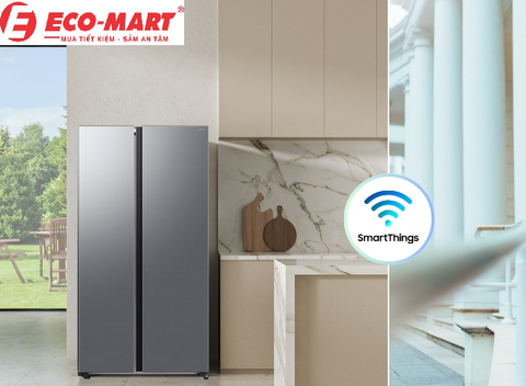 Tủ lạnh 655 lít Samsung RS70F65Q3TSV  xịn sò giá chỉ 16 triệu – Cơ hội có 1-0-2!