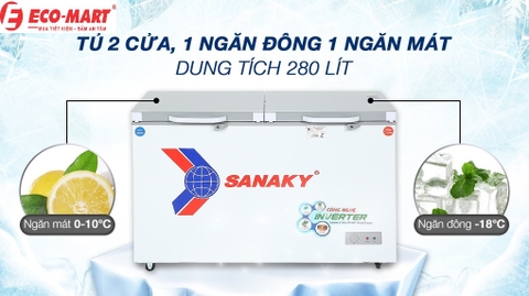 Tủ đông 2 chế độ sanaky VH-4099W4K CÒ GÌ?