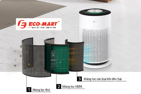 Vệ sinh lọc không khí LG AS60GHCG0 có dễ không? Bao lâu thì phải thay?