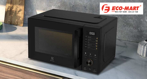 Review lò vi sóng Electrolux EMM23D22B 23 lít điện tử không nướng