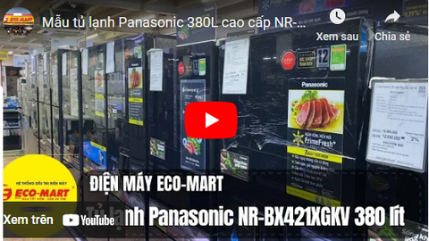 Video đánh giá tủ lạnh Panasonic NR-BX421XGKV 380L cao cấp