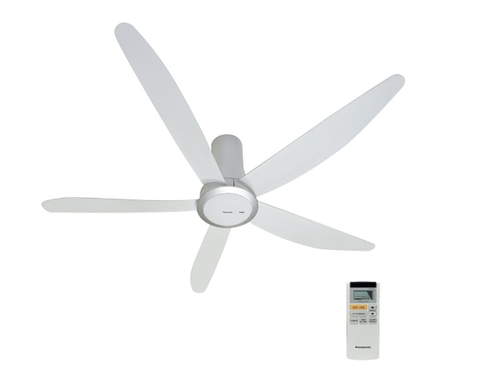 Quạt trần Panasonic F-60TDN – Quạt trần cao cấp 5 cánh, tiết kiệm điện, siêu êm, remote thông minh