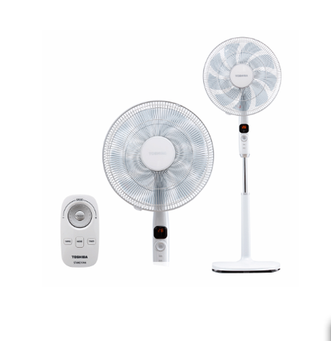 Quạt cây Toshiba Inverter F-LSD10(W)VN-Làm mát thông minh tiết kiệm điện cho hè 2025