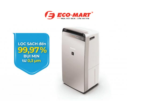 Đánh giá chi tiết máy hút ẩm kèm lọc không khí Sharp DW-J27FV-S 27 lít