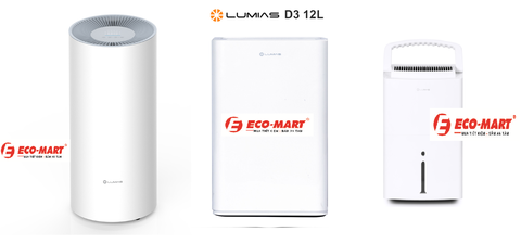 Máy hút ẩm Lumias D3 Lumias D3 PRO Lumias D3PLUS khác nhau điểm gì?
