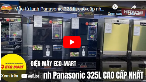 Video giới thiệu: Tủ lạnh Panasonic NR-BV361WGKV 325 lít dòng cao cấp nhất có gì?