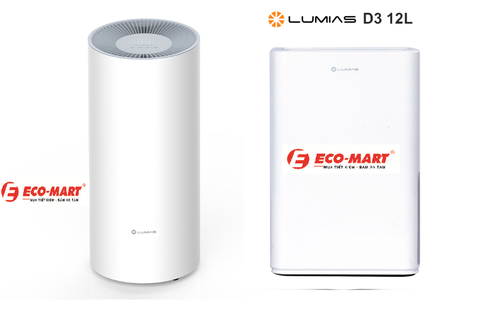 Máy hút ẩm Lumias D3 và Lumias D3PRO khác nhau điểm gì?