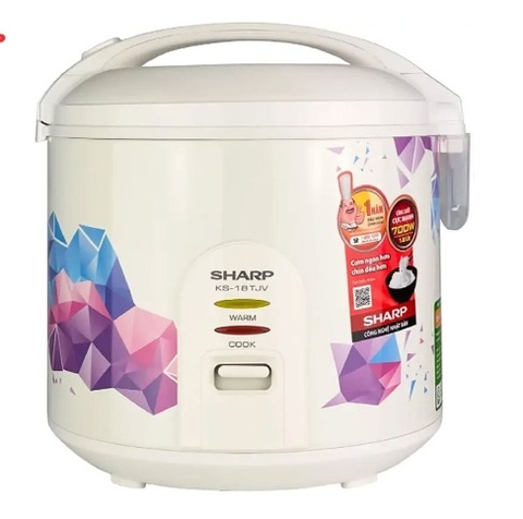 Đánh giá chi tiết nồi cơm điện Sharp KS-18TJV