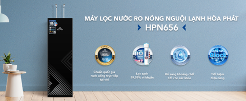 Bạn có đang uống nước thực sự sạch? Khám phá công nghệ lọc RO trong máy lọc nước Hòa Phát HPN656