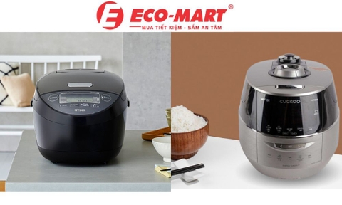 So sánh nồi cơm điện tử cao tần Cuckoo CRP-FHTR0609F/SIBKVNCV và nồi Tiger JPM-H18V