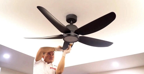Cách khắc phục tình trạng quạt trần quay ngược chiều?