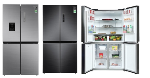 Tầm 15 triệu nên mua tủ lạnh 4 cánh Sharp, Samsung, hay Aqua
