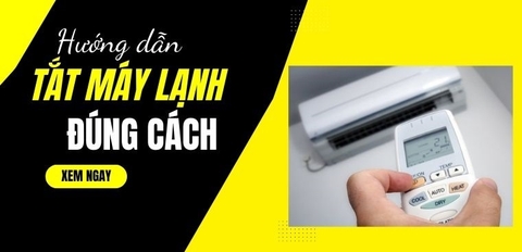 Nên tắt điều hòa bằng remote hay cầu dao? Hướng dẫn tắt máy lạnh đúng cách