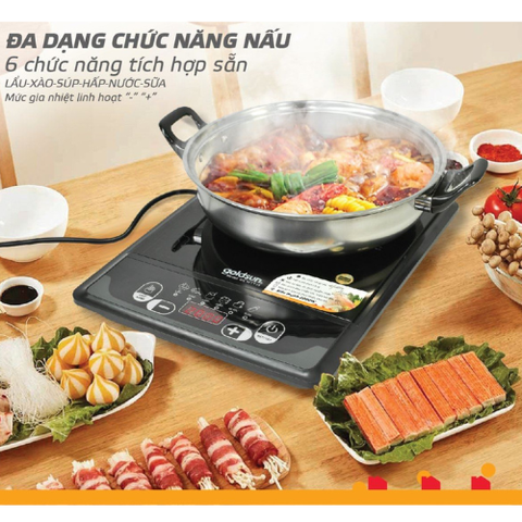 Bếp từ đơn Goldsun có nhưng tính năng ưu việt gì?