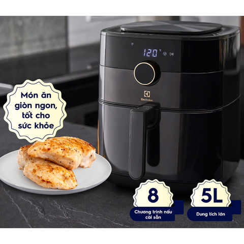 Review nồi chiên không dầu Eclectrolux E6AF1-520K