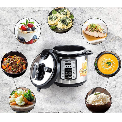 4 nồi áp suất điện Goldsun nên mua. Năm 2023