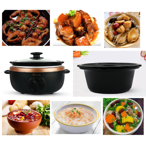 Review nồi hầm nấu chậm Sowun SW6013, 2023