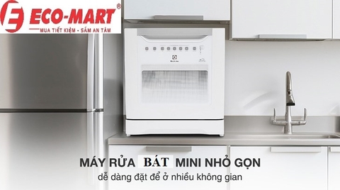 Đánh giá tổng quan về máy rửa bát Electrolux ESF6010BW, Thiết kế và tính năng