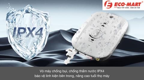 Tiêu chuẩn chống nước IPX trên bình nóng lạnh là gì? Có những tiêu chuẩn nào?