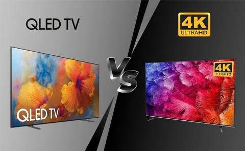 So sánh tivi QLED và LED 4K UHD của Samsung