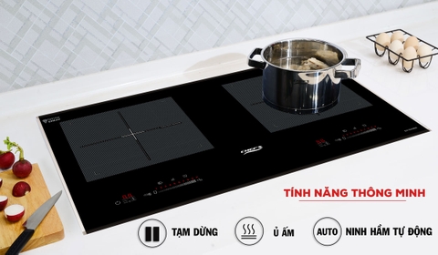 So sánh chi tiết bếp từ đôi Chef's EH-DIH860 và Bosch PMI8256EVN