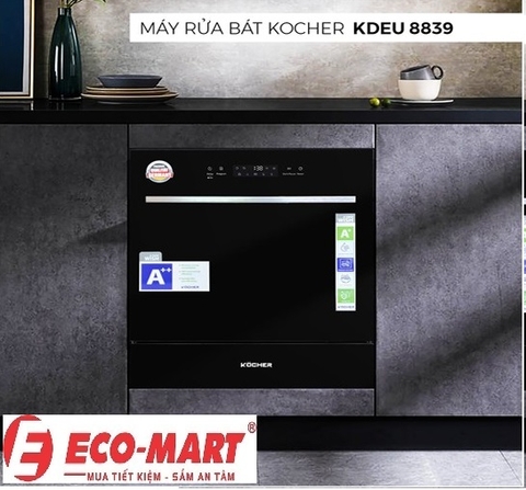 Phân tích chi tiết Chức năng diệt khuẩn bằng Ozone của máy rửa bát Kocher KDEU-8839