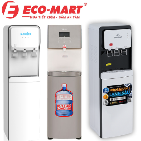 Top 3 cây nước nóng lạnh hút bình tiện dụng