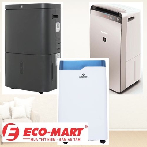Top 3 máy hút ẩm được người tiêu dùng đánh giá tốt