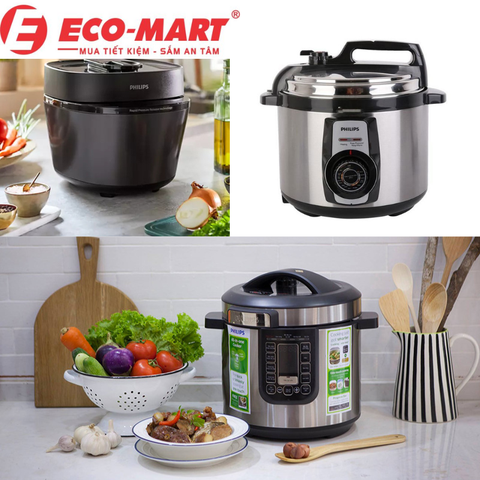 Top 3 nồi áp suất điện đa năng Philips, 2023