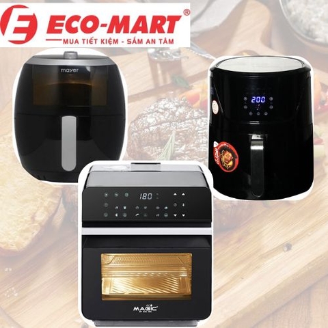 Top 3 nồi chiên không dầu 7 lít giá tốt nhất bán tại Eco-mart
