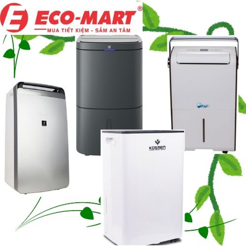 Top 4 máy hút ẩm cao cấp phù hợp với phòng có diện tích rộng