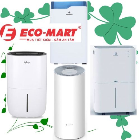 Top 4 máy hút ẩm nên mua tại eco-mart