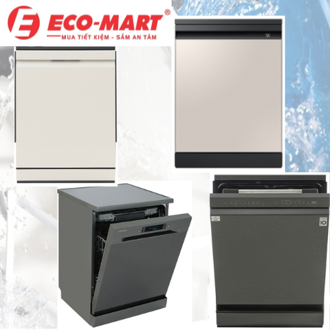 Top 4 máy rửa bát Samsung LG đáng mua hiện nay