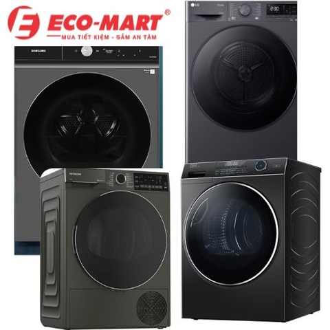 Top 4 máy sấy bơm nhiệt trên 10kg được đánh giá cao