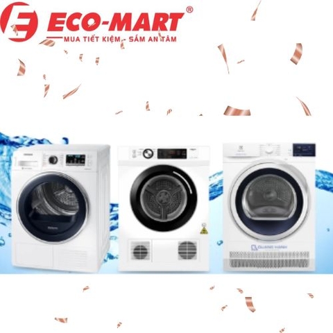 Top 5 máy sấy quần áo nên mua tại Eco-Mart